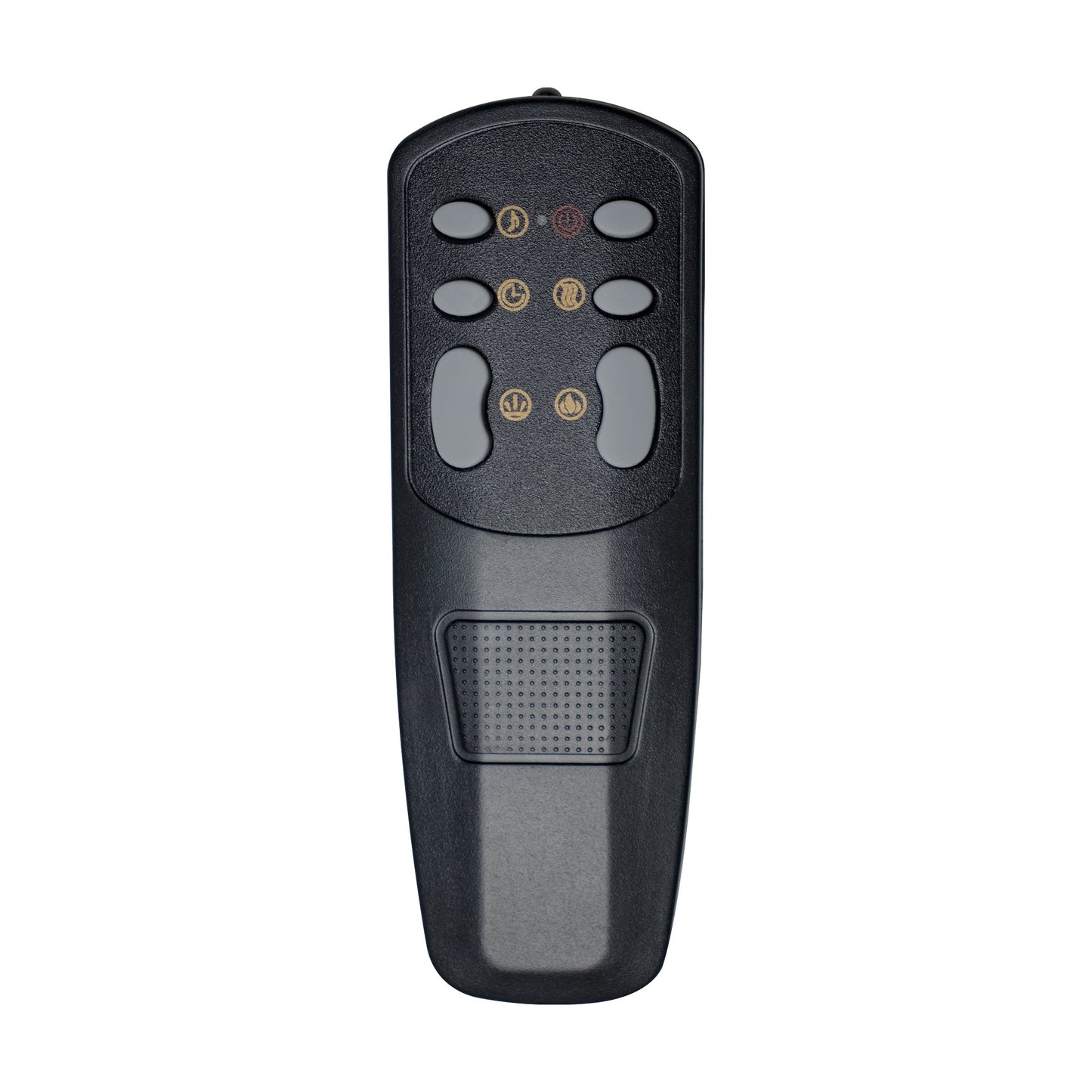 Kentsky Electric Fireplace Replacement Remote Control with Individual Buttons for Adjustable Flame Colors, Top Lighting, Heating, Timer, and Log Sound Effects - Kentsky
