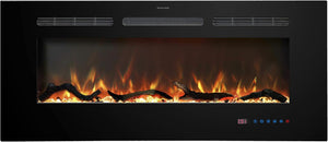 5 Pieces Artificial Logs, Resin Simulation Wood Logs for Electric Fireplace, Indoor Decoration - Kentsky