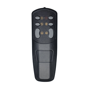 Kentsky Electric Fireplace Replacement Remote Control with Individual Buttons for Adjustable Flame Colors, Top Lighting, Heating, Timer, and Log Sound Effects - Kentsky