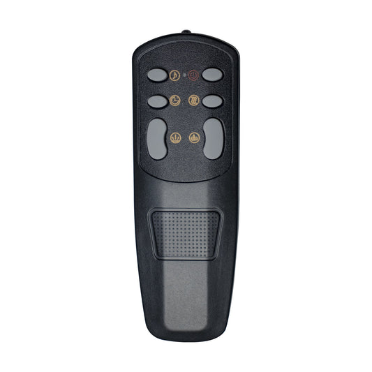 Kentsky Electric Fireplace Replacement Remote Control with Individual Buttons for Adjustable Flame Colors, Top Lighting, Heating, Timer, and Log Sound Effects - Kentsky