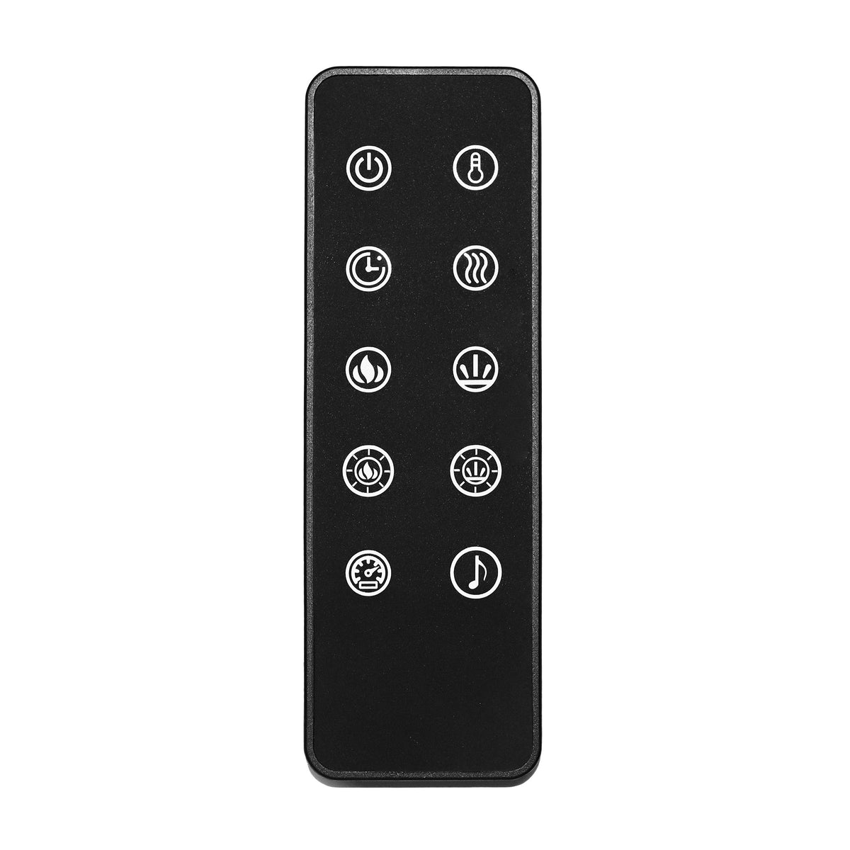Replacement Remote Control Compatible with EFK Electric Fireplace Insert | Thermostat, Multicolor Flame & Log Fuel Control - Kentsky