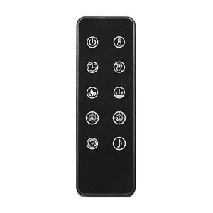Replacement Remote Control Compatible with EFK Electric Fireplace Insert | Thermostat, Multicolor Flame & Log Fuel Control - Kentsky