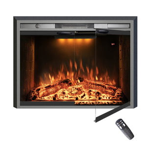 Replacement Remote Control Compatible with EFM Electric Fireplace Insert | Top Light, Fire Sound & Glass Door Control - Kentsky
