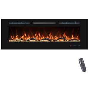 Replacement Remote Control Compatible with EFR Electric Fireplace Insert | Thermostat, Multicolor Flame & Log Fuel Control - Kentsky